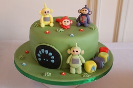 teletubbies birthday cake